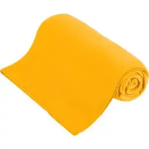 Blanket TEESA TSA8900-3 polar throw 130x150 cm yellow