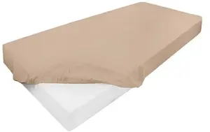 Натяжная трикотажная простыня с лайкрой Matex 210–220x190–200 см, высота 30 см