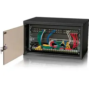 Rack cabinet EQUIP 19" 9U, black (RAL 9005), max load 25 kg