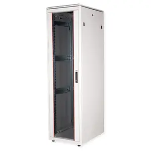 Network cabinet ROLINE 19-inch Pro 42U, 600x800 mm, glass front door, IP20, 600 kg