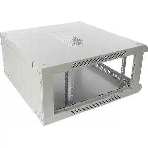 Wall-mount rack cabinet PULSAR RWA466-G — compact network enclosure for mounting