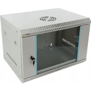 Rack cabinet PULSAR RWA654-G 6U wall-mounted, flat-pack assembly