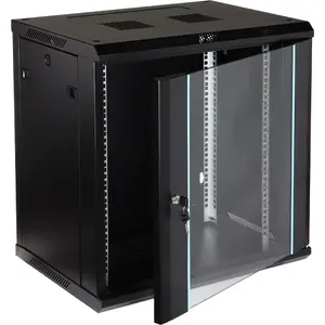 Настенный сетевой шкаф Delta EPRADO-R19-12U/450-BLUE — 12U, глубина 450 мм, синий
