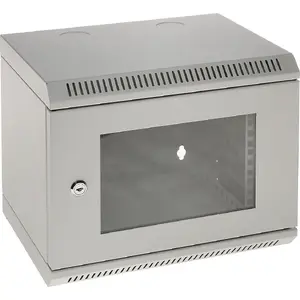 Sienas uzstādāms tīkla skapis Delta 10" 6U R10-6U/280 — dziļums 280 mm