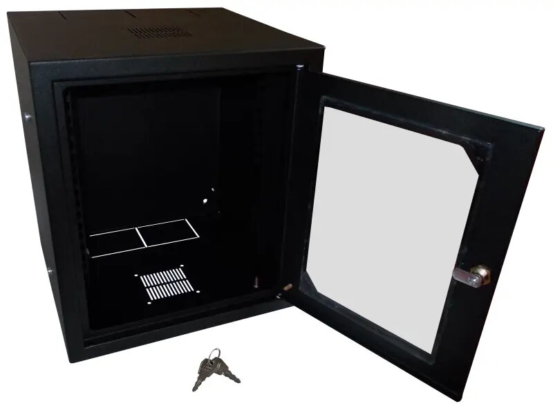 Sienas iekarināms skapītis Q-LANTEC SW-10-6U-300-N-DS-OS-C —