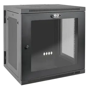 Wall-mount 12U Rack Enclosure SRW12USDPG — 12U, 600.2×647.7×636.5 mm, IP20, acrylic window