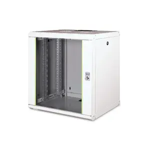 Wall mounted network cabinet DIGITUS Unique Series 12U 600×450 mm, IP20, 100 kg
