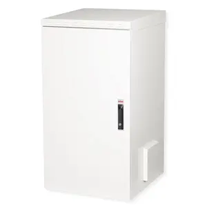 Wall-mounted rack ROLINE Pro 22U 19" 600x600 mm IP55 outdoor grey, 1157x600x600 mm, 61 kg