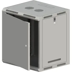 Настенный шкаф 19" Q-LANTEC 15U (SW-15U-600-500-N-DMJ-OP-RP-B-S)