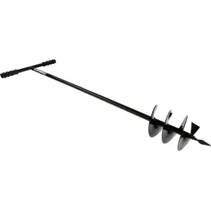 Hand Soil Auger GEKO G66512 — 140 mm Diameter