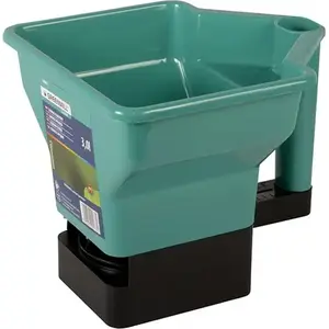 Garden rotary hand seed spreader Greenmill GR0033, 3 L capacity, manual adjustable flow