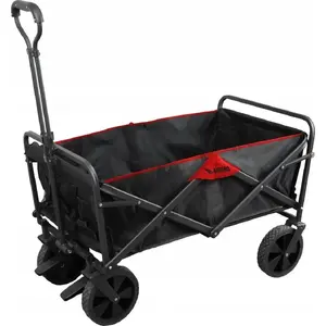 Складная садовая тележка Dedra N1010 100x58x58 см — складной утилитарный грузовой тележный