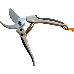 Pruning Shears Home It 91102 — curved blade, aluminum handles