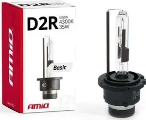 Xenon headlight bulb Amio D2R 4300K, HID replacement lamp