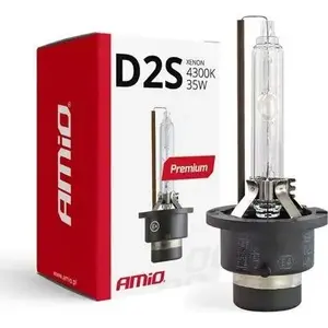 Xenon Headlight Bulb Amio D2S 4300K — HID replacement lamp