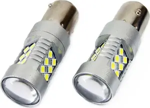 No name P21W BA15s Canbus automašīnu spuldze 24 SMD 12/24V balta universāla