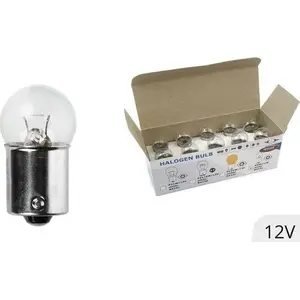 Halogen bulb R5W BA15s 12V 5W, Amio — pack of 10