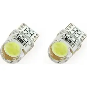 Bulb Amio T10e COB LED 12V — white, automotive interior/indicator lamp