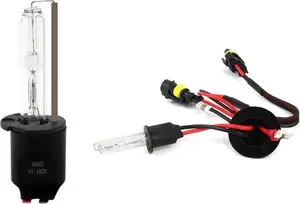 Halogen-type Xenon Bulb Amio H3 4300K, single filament automotive light