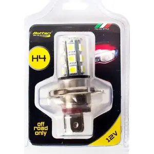 LED bulb Sourcing H4 18 SMD 5050 white — single unit