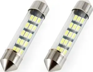 Festoon LED bulb Amio C5W 15x SMD 3014 12V 39mm
