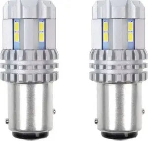 Светодиодная лампа Amio 1157 P21/5W UltraBright 3020 22SMD белая 12V/24V
