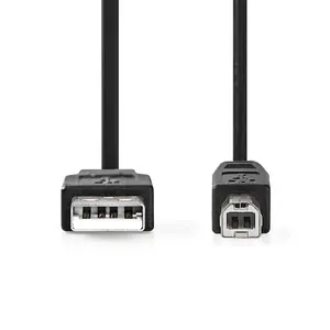 USB 2.0 cable Nedis CCGL60100BK30 — USB A to USB B, 3 m, black