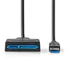 Nedis CCGB75100BK05 USB-A uz SATA 22‑Pin kabelis Photo 2