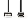 Nedis CCGB60600BK01 USB C to USB A cable 0.1 m Photo 2