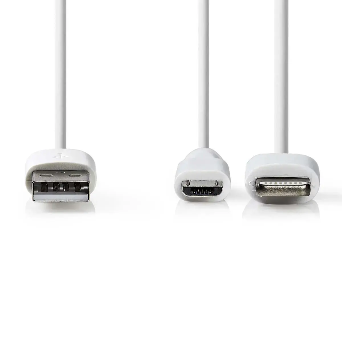 USB cable Nedis CCGP39400WT10 USB A–Micro-USB B 1 m Photo 2