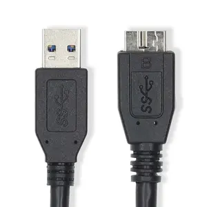 USB A to Micro-USB B cable Nedis CCGL61500BK10 — USB 3.2 Gen 1 (5 Gbit/s), 1 m, Black