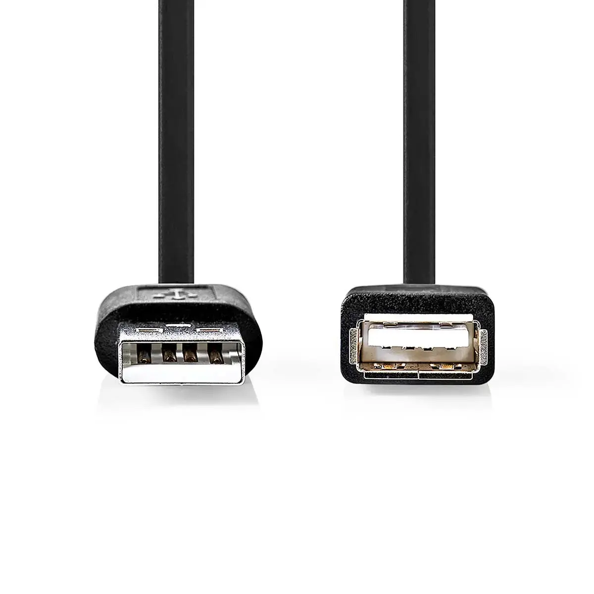 USB kabelis Nedis CCGL60010BK10 — USB A uz USB A Photo 2