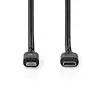Nedis CCGP39650BK20 Lightning to USB‑C cable 2 m Photo 2