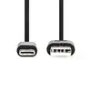 USB cable Nedis CCGL60600BK10 — USB A to USB C Photo 2