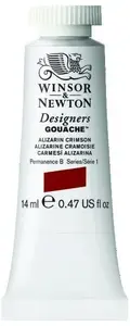 Gouache paint tube SMARTMAX Designers Gouache 14 ml — Aliz Crimson 004