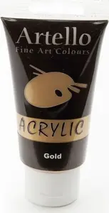 Acrylic paint SMARTMAX Artello 75 ml — Gold