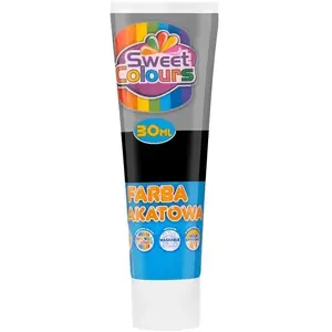 Plakāta krāsa tūbiņā SCHEMAT 30 ml — melna