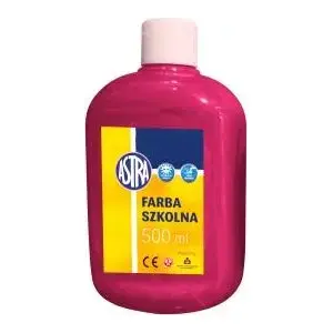 Skolas krāsa Astra 500 ml rozā (WIKR-925727)