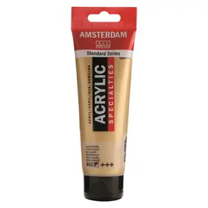 Akrila krāsa Artequipment Amsterdam 17098022 — zelta, 120 ml, šķidra/želejveida