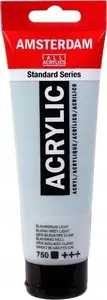 Akrila caurule Artequipment Amsterdam Standard Series, gaiši zili‑pelēka, 750 mm