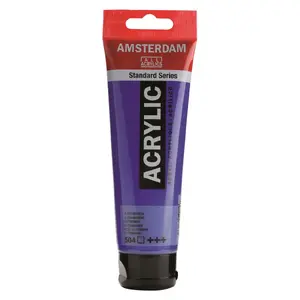 Akrila krāsa Artequipment Amsterdam 17095042 — violeta, 120 ml, šķidra/želejveida
