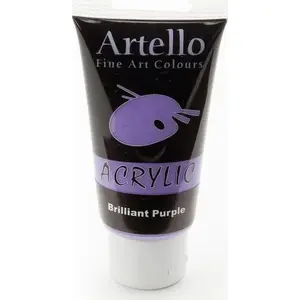 Acrylic paint SMARTMAX Artello 75 ml — Brilliant Purple