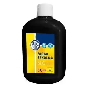 Krāsa Astra skolas 500 ml melna (83410905)