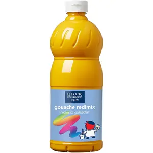 Gouache paint Carioca 188002 (Lefranc & Bourgeois) Yellow 500 ml