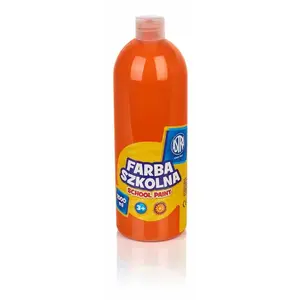 Skolas krāsa Astra 1000 ml oranža – 1 l tempera krāsa skolai (301217060)