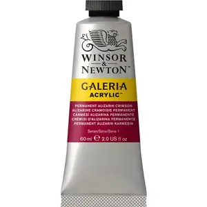 Akrila krāsa tūbiņā Winsor & Newton Galeria Permanent Alizarin Crimson 60 ml