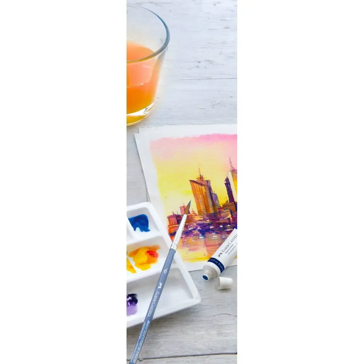 Faber-Castell ūdens krāsas 9 ml, 12 gab. Photo 7