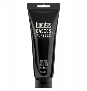 Akrila krāsa SMARTMAX Acrylic Basics 250 ml — Mars Black (250 ml)