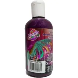 Dekoratīvā spīdumu krāsa Otocki 250 ml — violeta