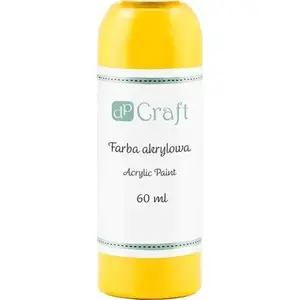 Akrila krāsa DP Craft 60 ml — vidēji kadmija dzeltenais